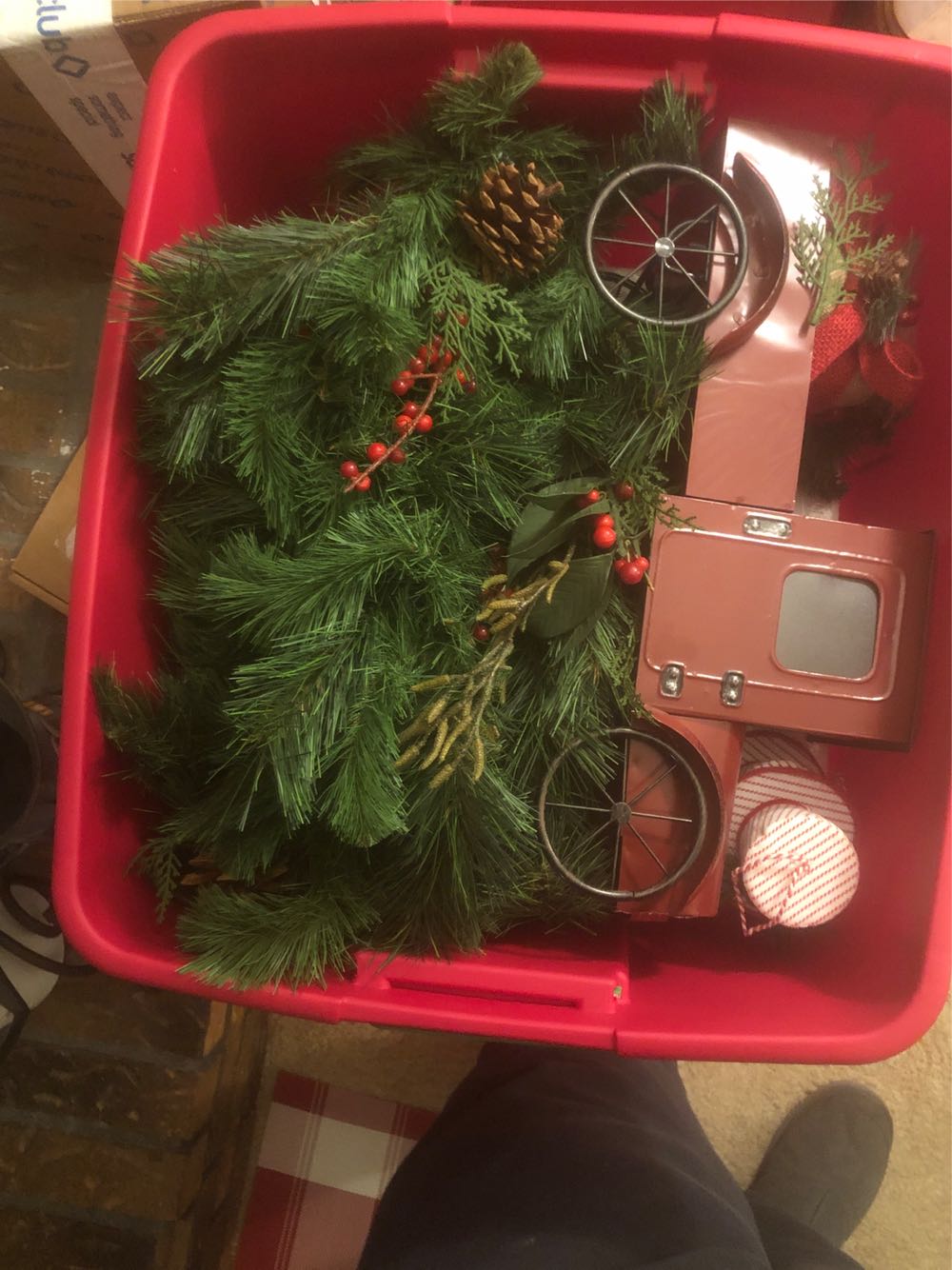 Father Christmas Hearth - Christmas (Christmas) ornament collectible - Main Image 3