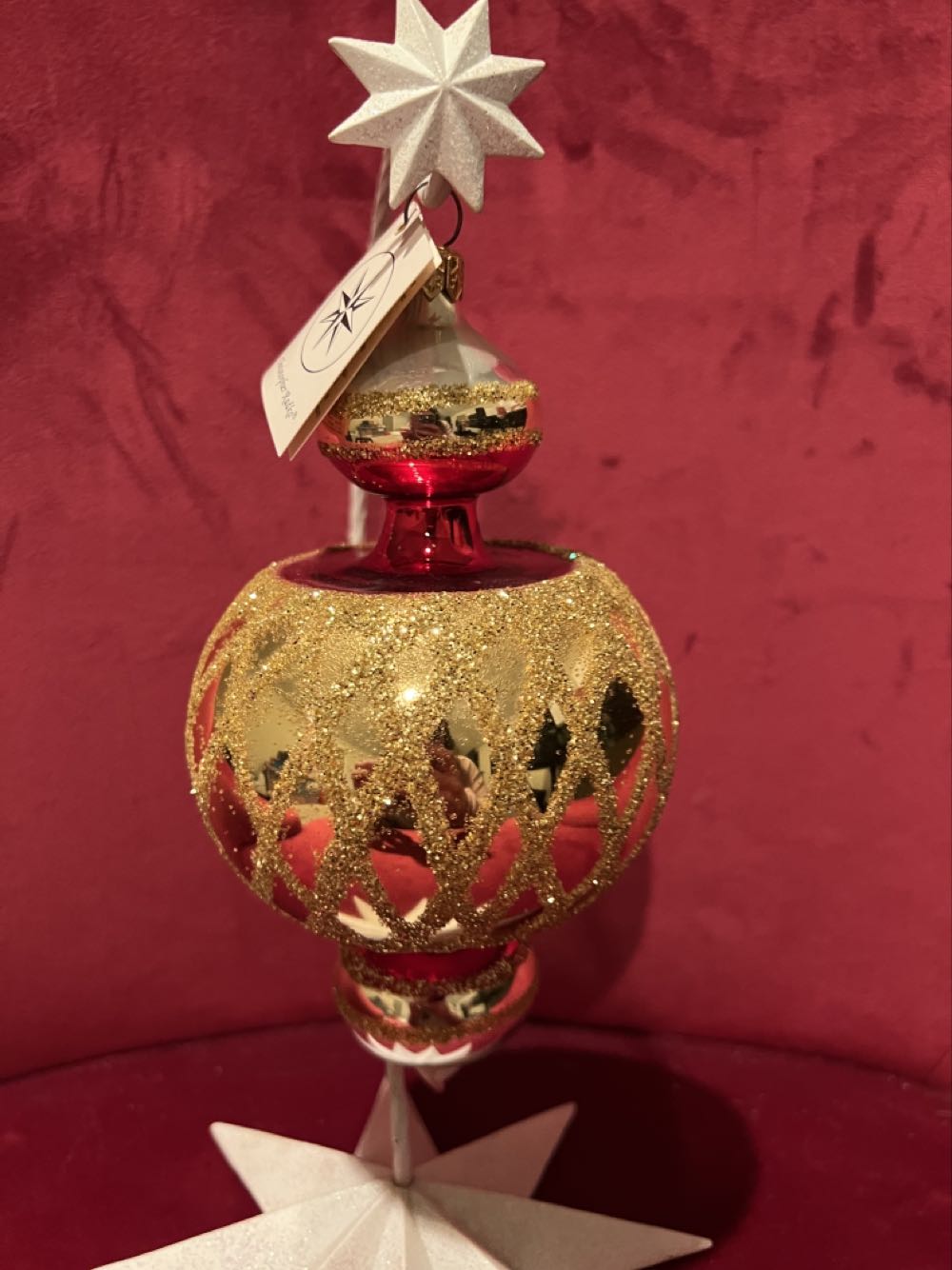 Jumbo Spin Top  ornament collectible - Main Image 1