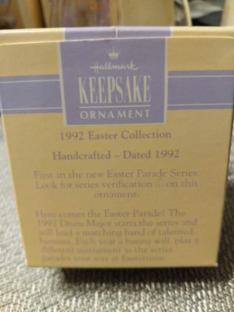 Easter Parade Bunny Drum Major #1 - Easter Parade (Easter) ornament collectible [Barcode 070000045592] - Main Image 2