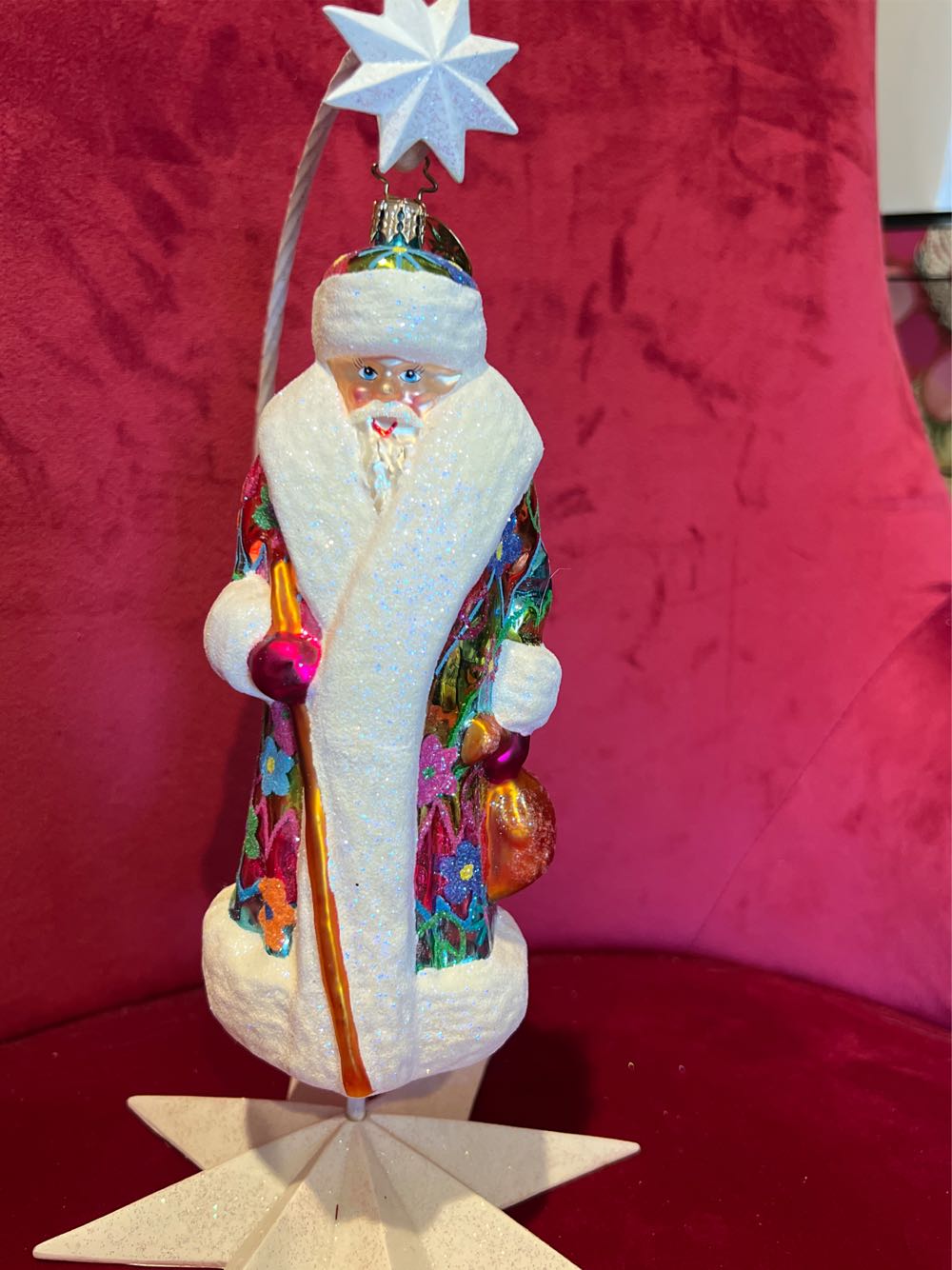 Hip Nick Russian Santa  ornament collectible - Main Image 1