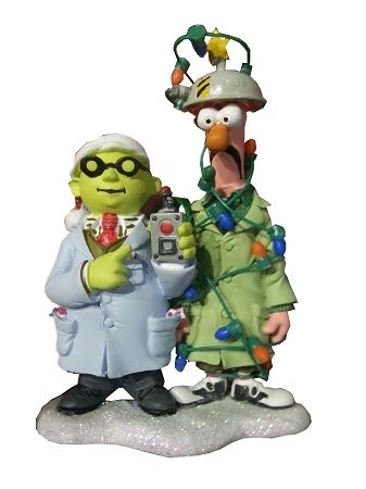 Muppets - Professor Honeydew And Beaker  ornament collectible - Main Image 1