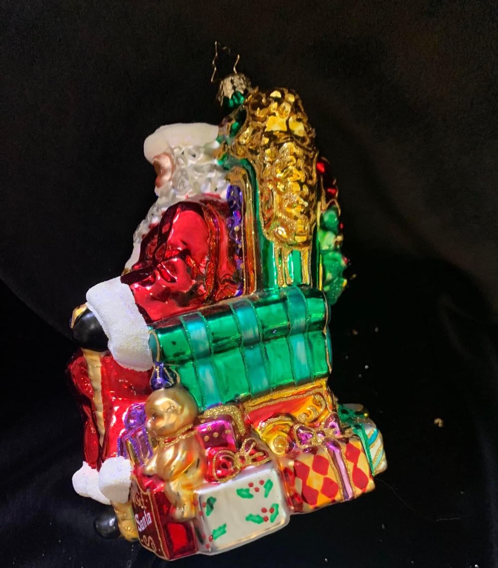 Christopher Radko Worth the Wait - 1016517 (Santa) ornament collectible - Main Image 3