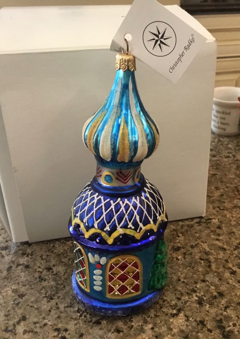 Holiday Flurries - 2001 - #3 - Snowman Skiing - Miniature