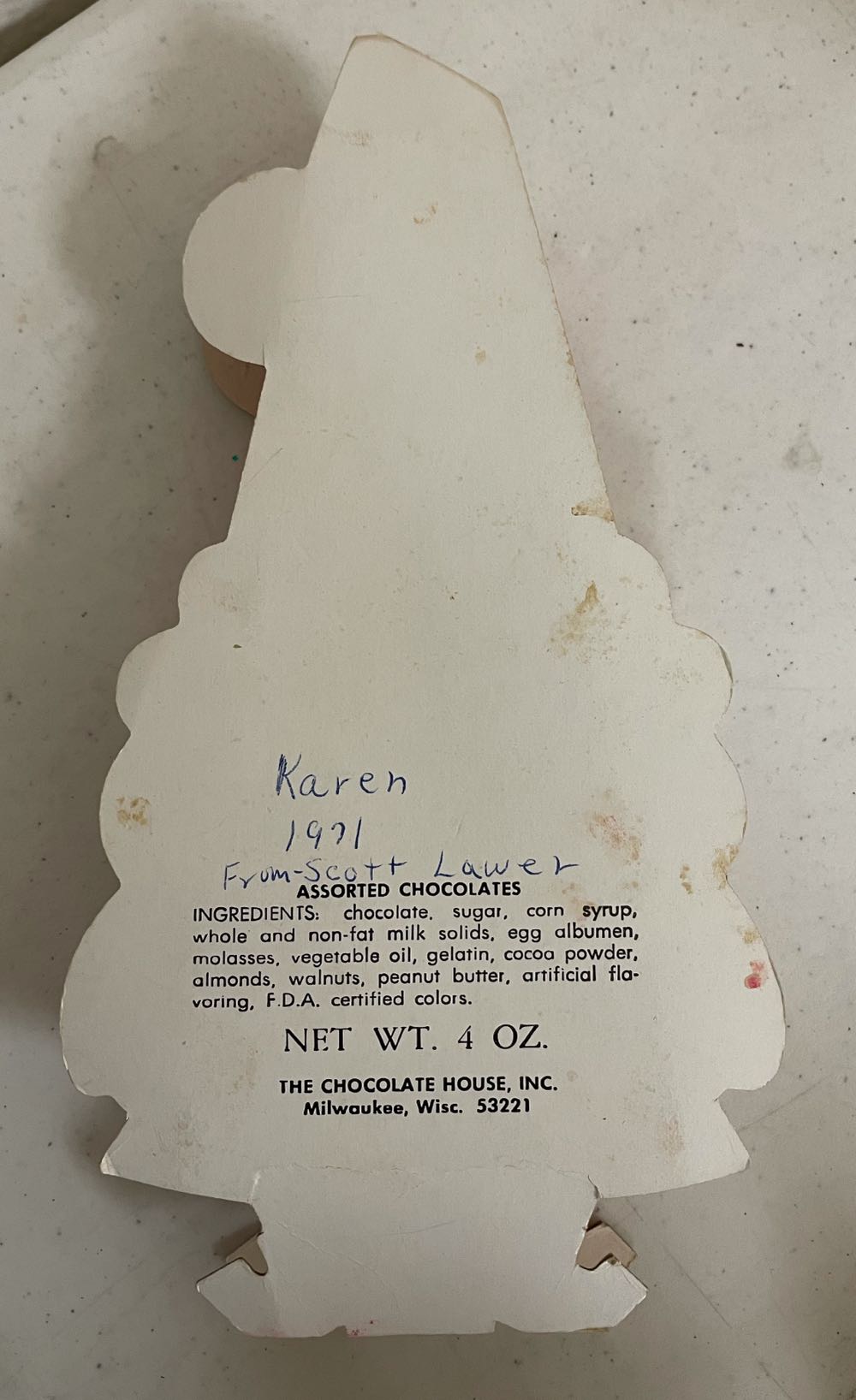 Candy Box - Santa - Santa (Candy Box) ornament collectible - Main Image 2