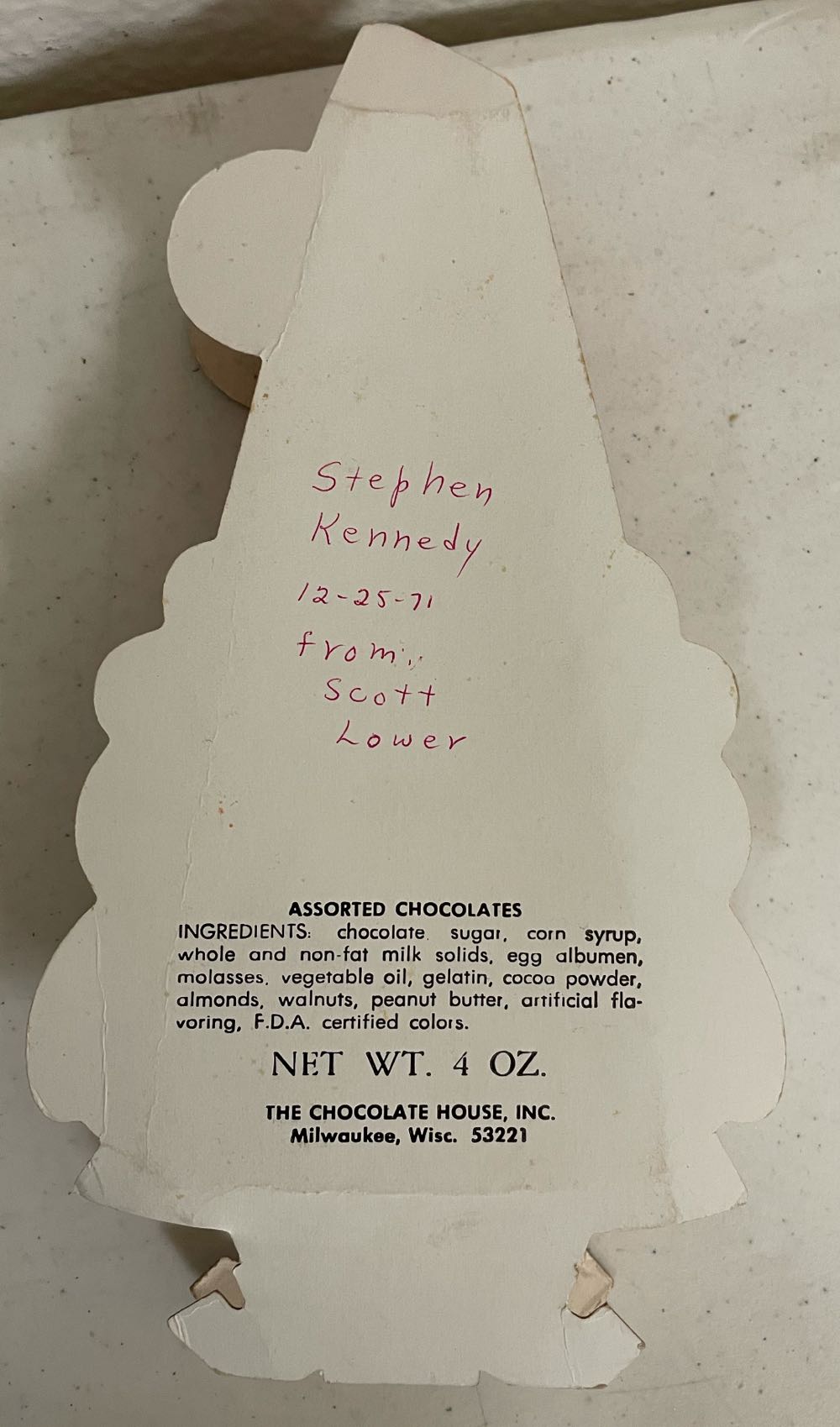 Candy Box - Santa - Santa (Candy Box) ornament collectible - Main Image 2