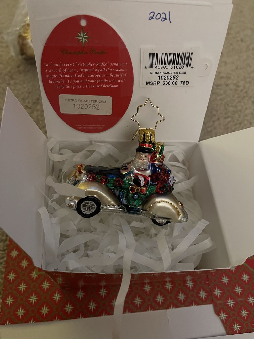 Blown Egg - Candles and Tree