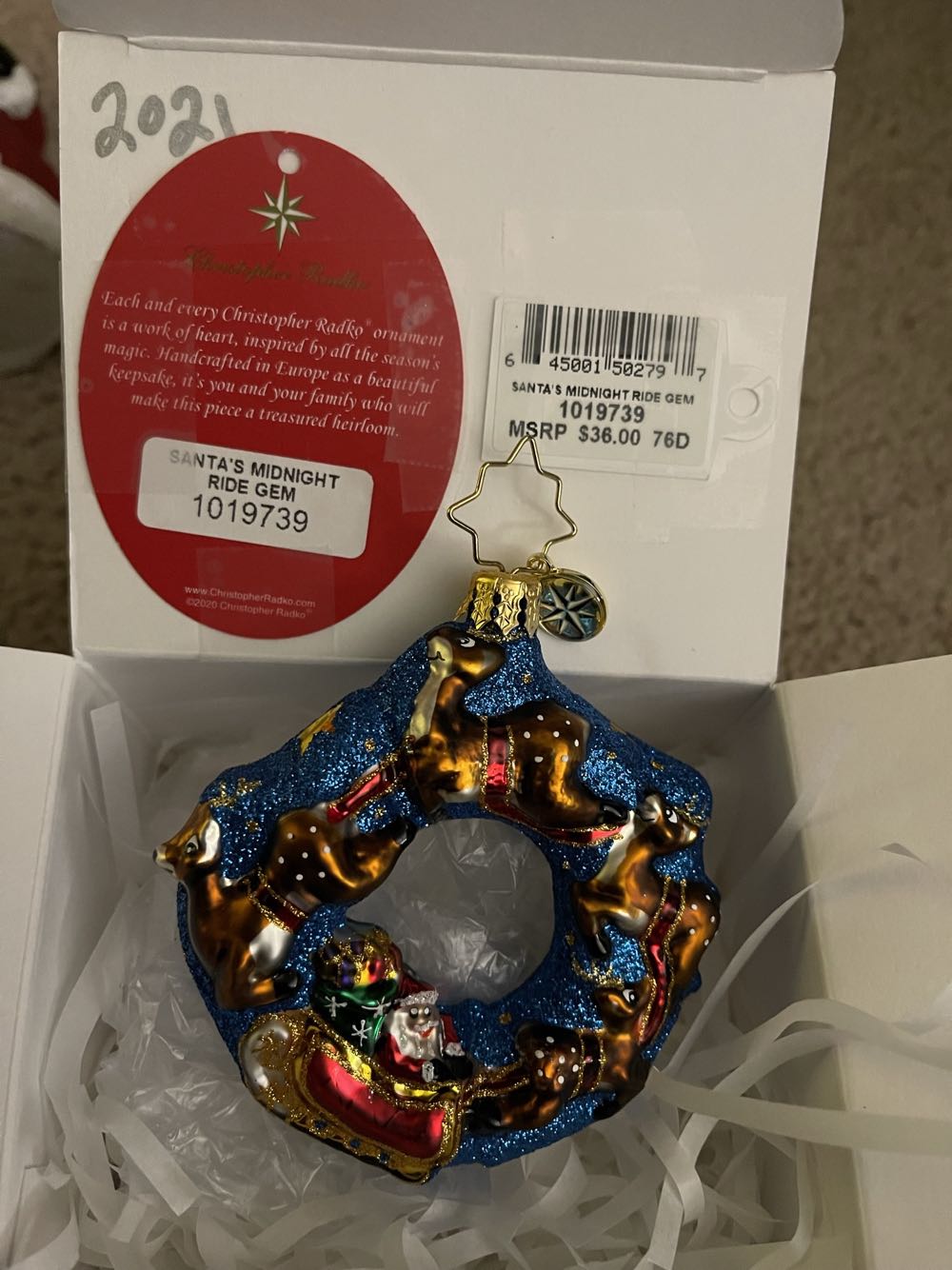 Diamond Ray - Twisted Icicles - Teal & Silver