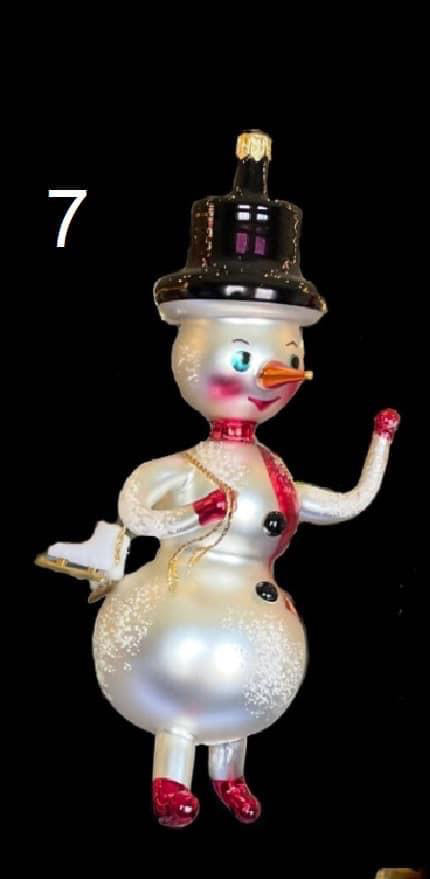 Snowy - 94-313-0 (Snowman) ornament collectible - Main Image 2