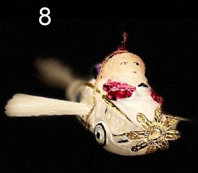 Through The Clouds - 95-125-0 (Santa) ornament collectible - Main Image 2