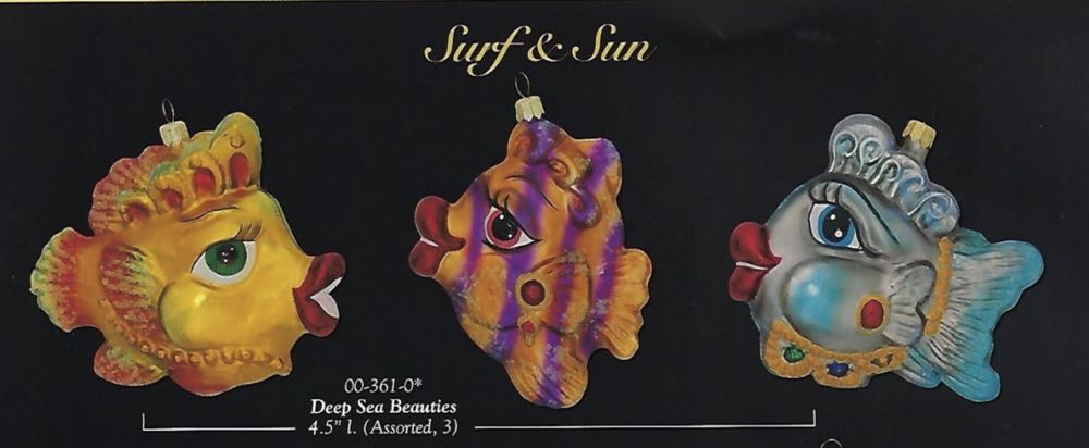 Deep Sea Beauties - 00-361-0 (Fish) ornament collectible - Main Image 2