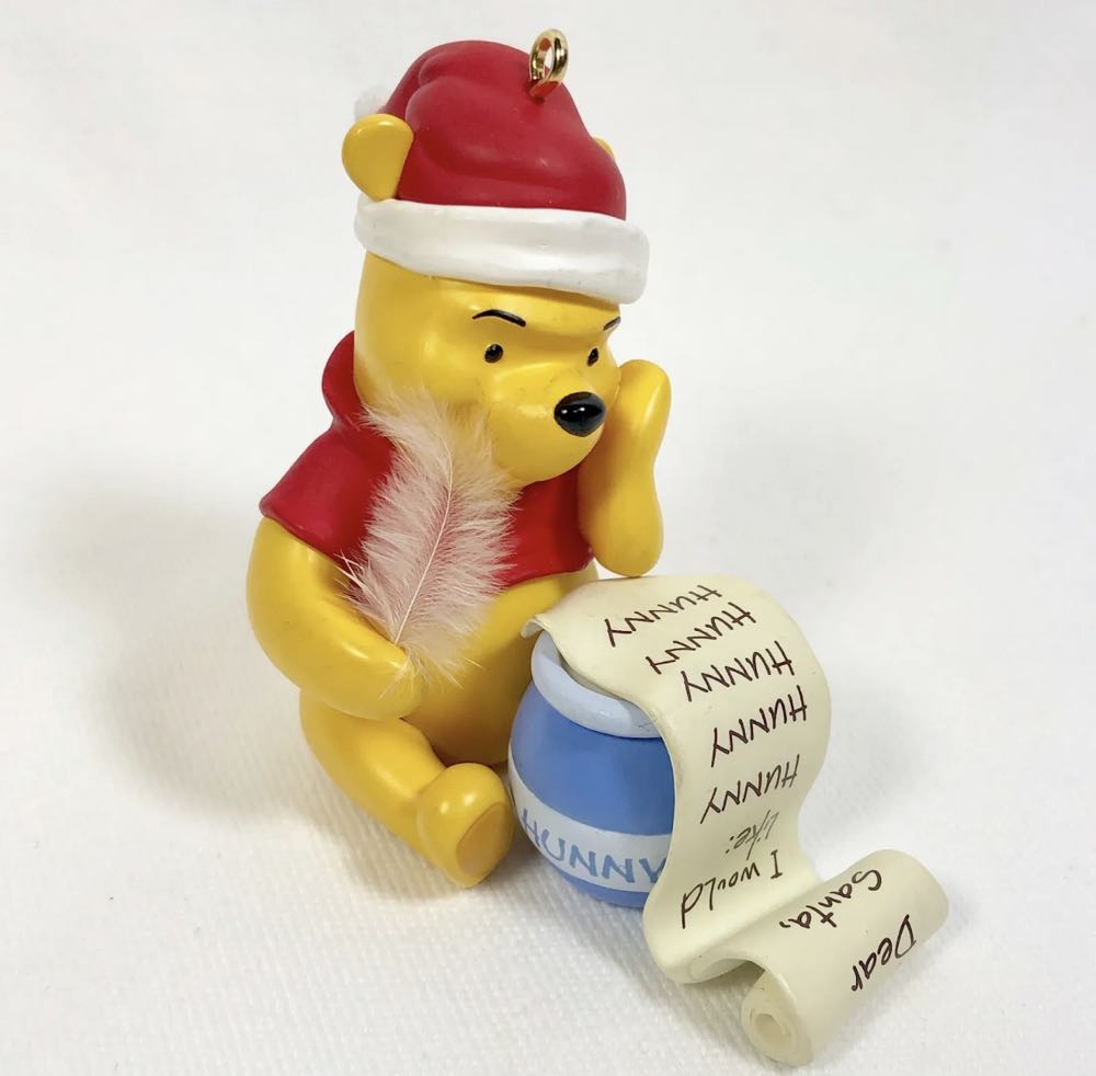 Pooh’s Christmas List  ornament collectible - Main Image 2