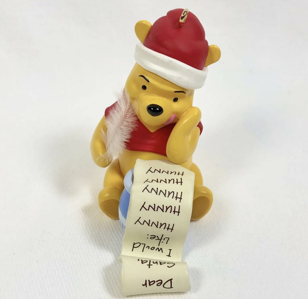 Pooh’s Christmas List  ornament collectible - Main Image 3