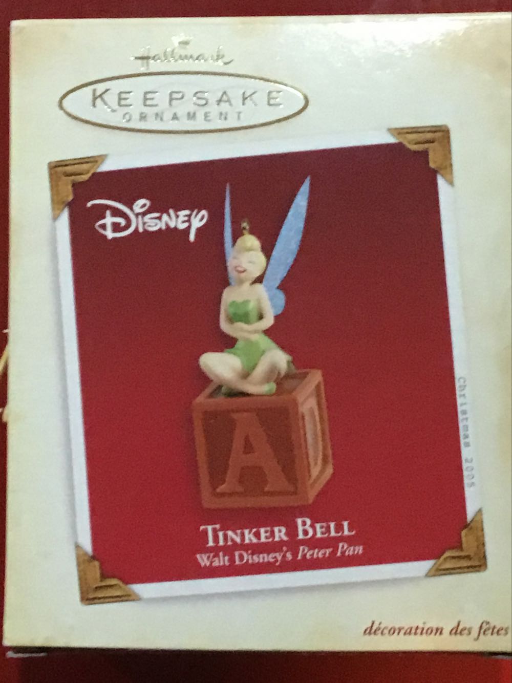 Tinker Bell - Disney Peter Pan ornament collectible - Main Image 2