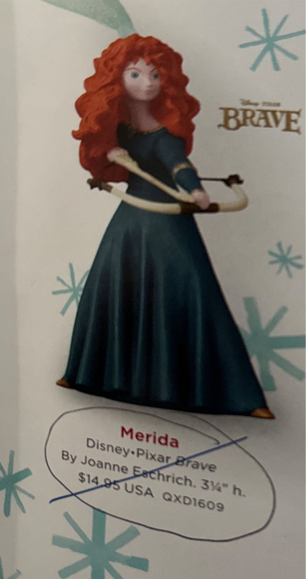 Merida - Disney - Pixar Brave (Disney Pixar Brave) ornament collectible - Main Image 2
