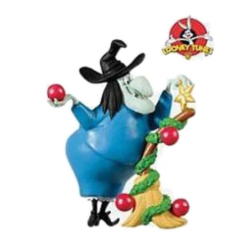 Decking The Broom  ornament collectible - Main Image 1