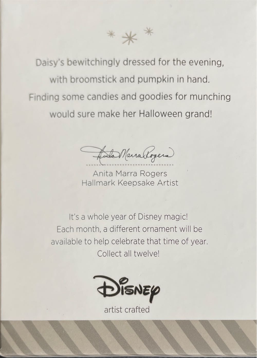 #3 Bewitching Daisy - A Year Of Disney Magic (A Year Of Disney Magic) ornament collectible - Main Image 2
