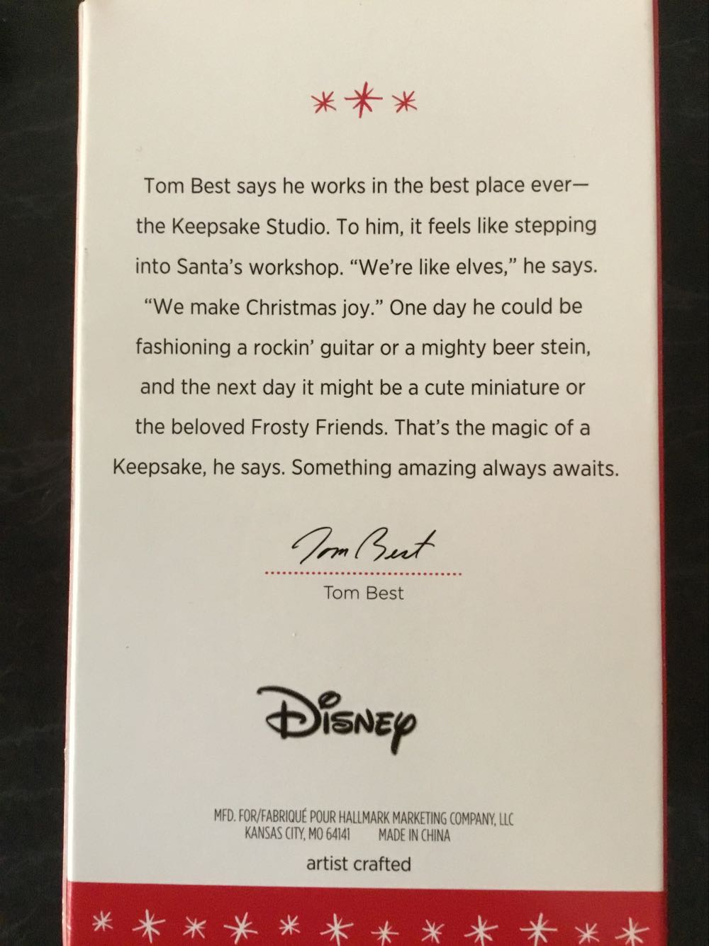 Teacup For Two - Disney Mickey And Minnie ornament collectible - Main Image 3