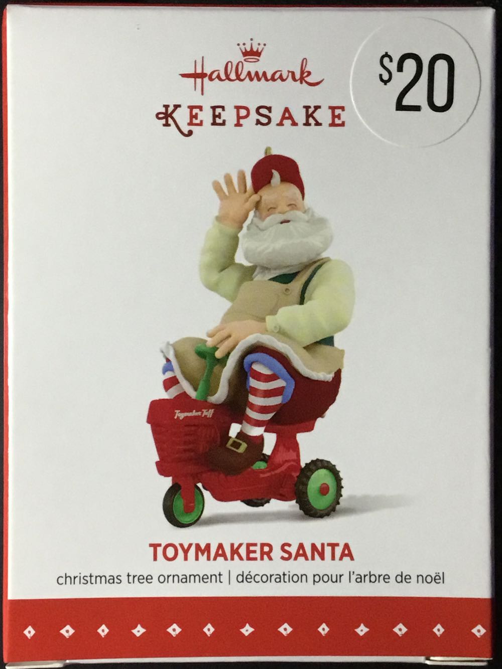 Toymaker Santa 2015 - Toymaker Santa ornament collectible - Main Image 2