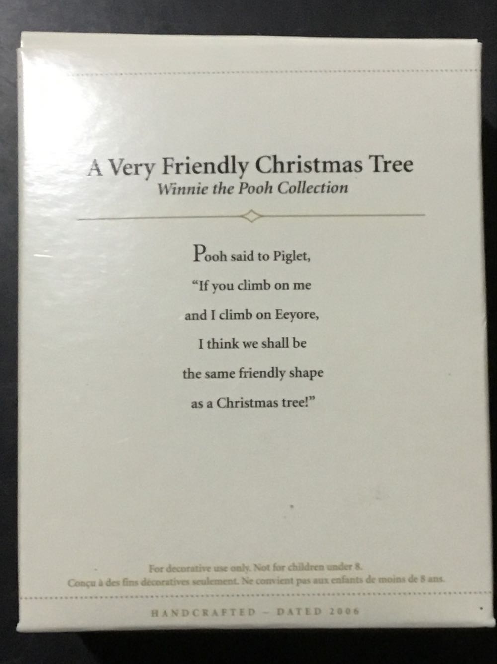 A Very Friendly Christmas - Disney Winnie The Pooh (Disney Winnie the Pooh) ornament collectible - Main Image 2