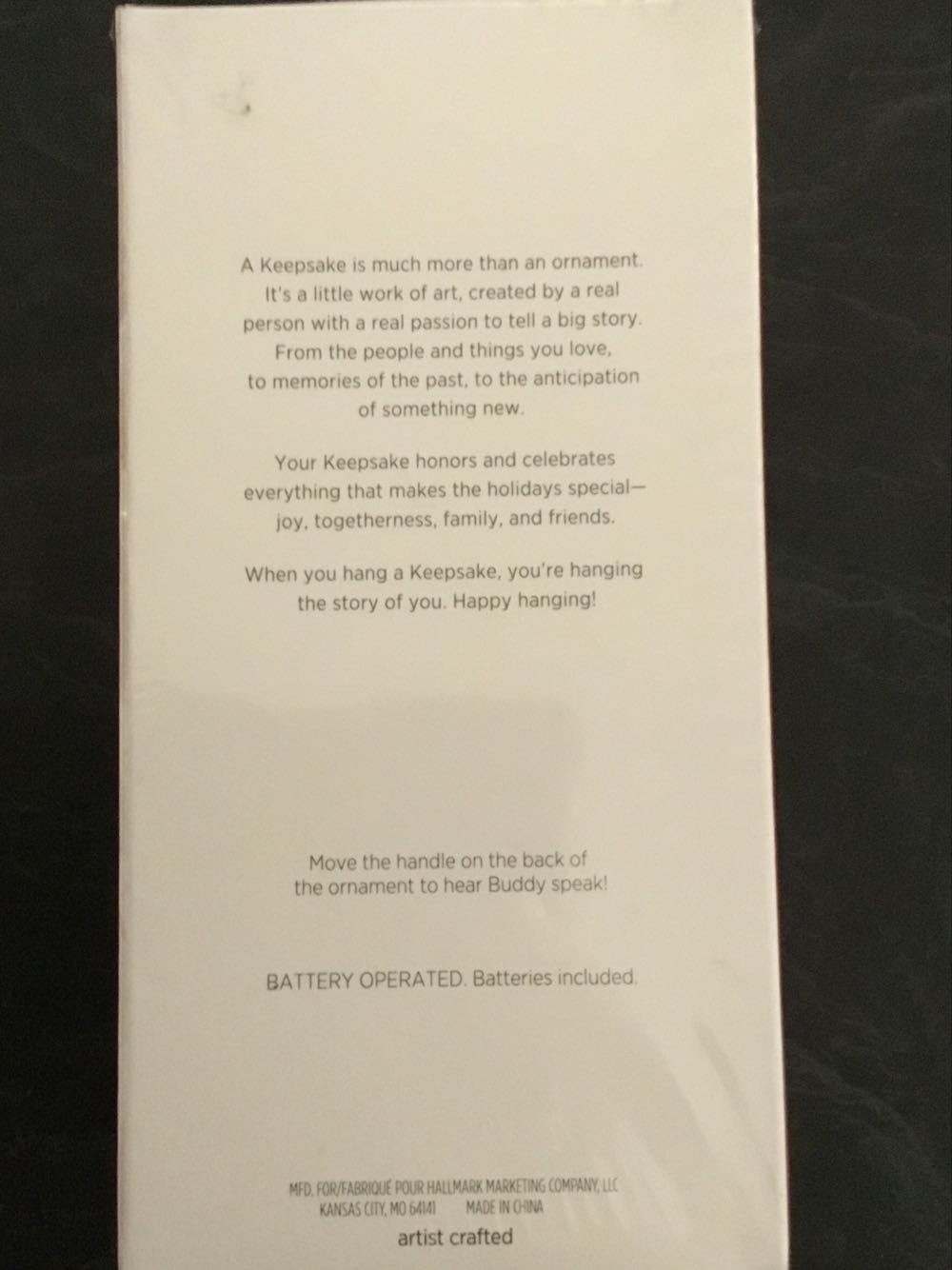 Son Of A Nutcracker - Elf The Movie ornament collectible - Main Image 2