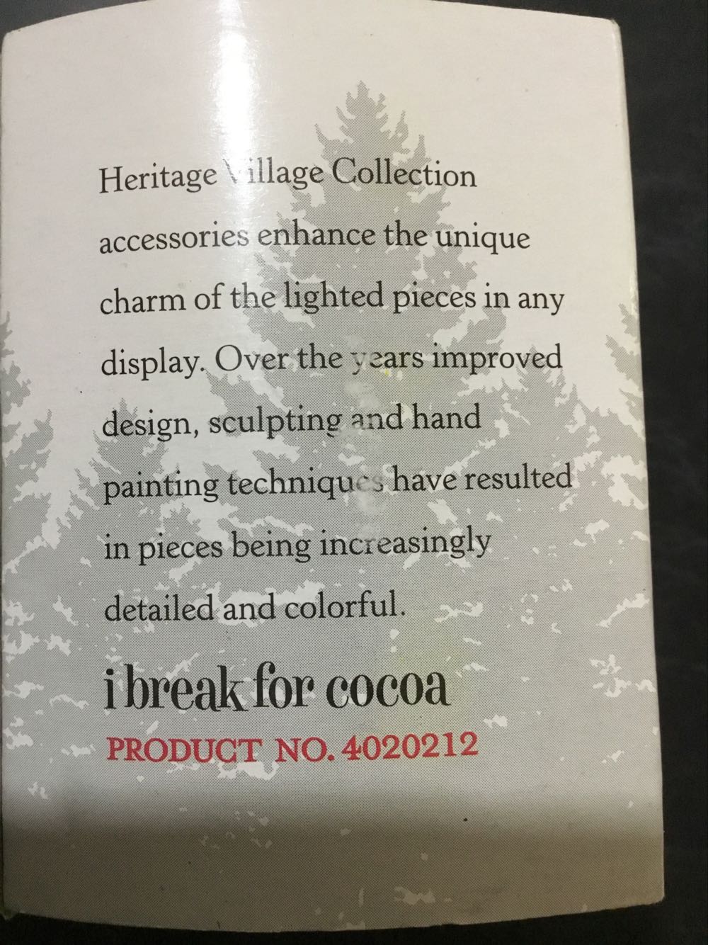 I Break For Cocoa - North pole series ornament collectible - Main Image 3