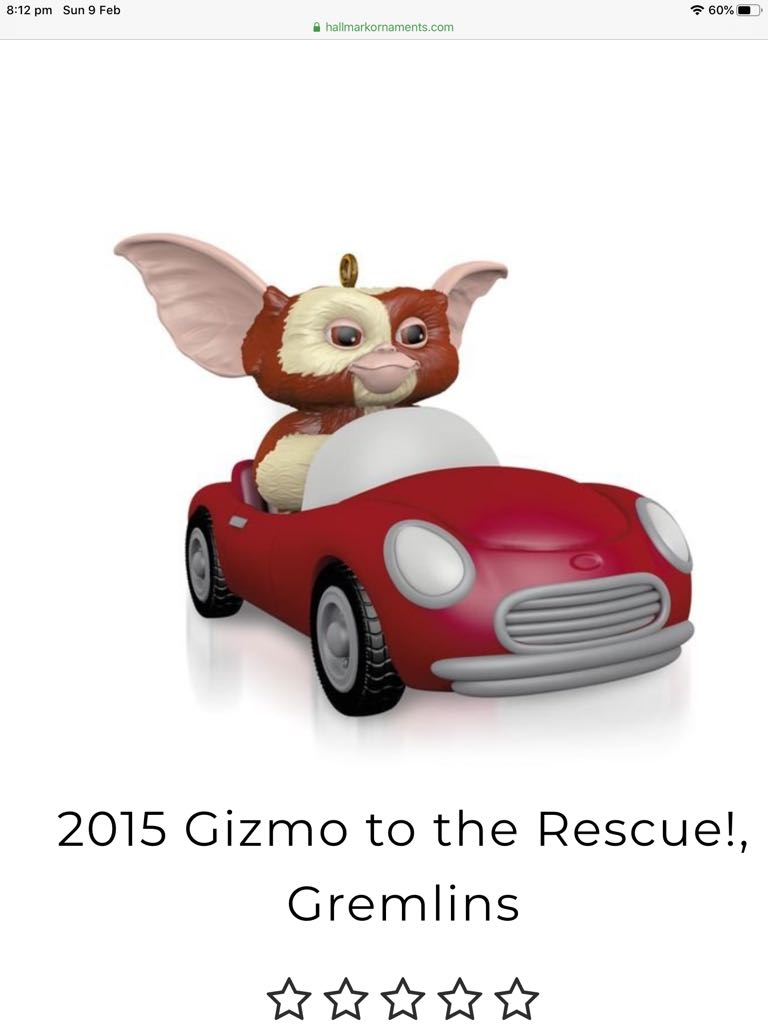 Gizmo To The Rescue  ornament collectible - Main Image 1