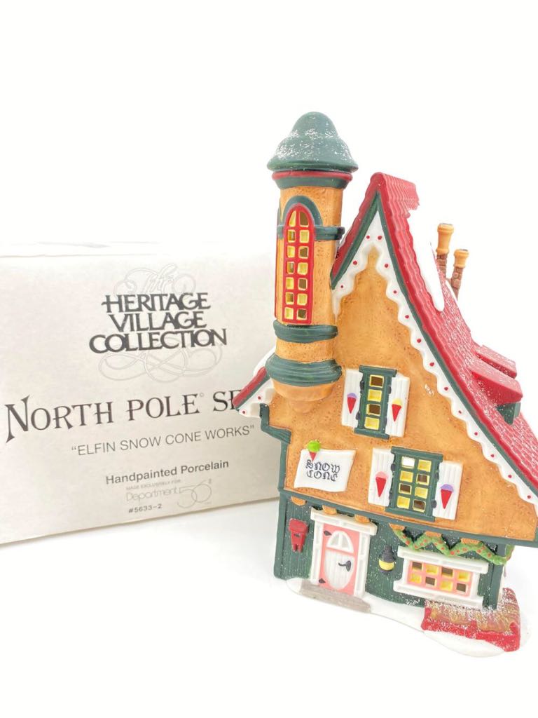 Christmas Card - Red Ribbon Front Door