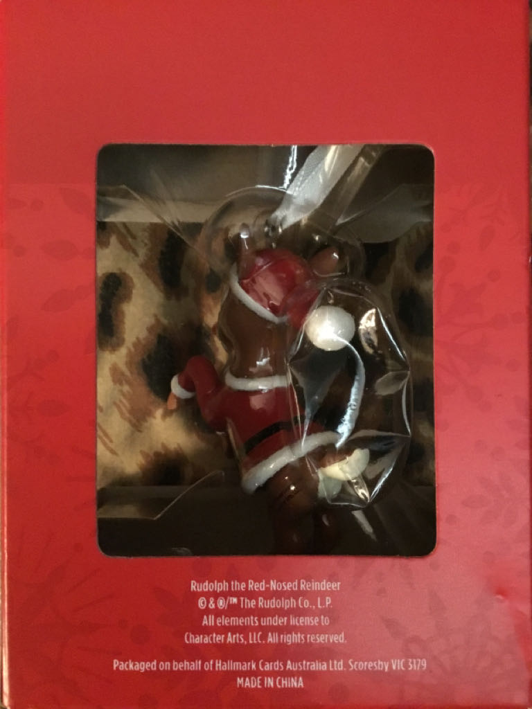 Rudolph - Rudolph The Red-Nosed Reindeer ornament collectible [Barcode 9355693007197] - Main Image 2