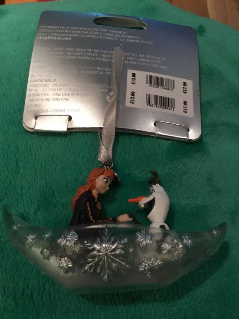 Anna & Olaf - Disney Frozen ornament collectible [Barcode 5057966099406] - Main Image 2