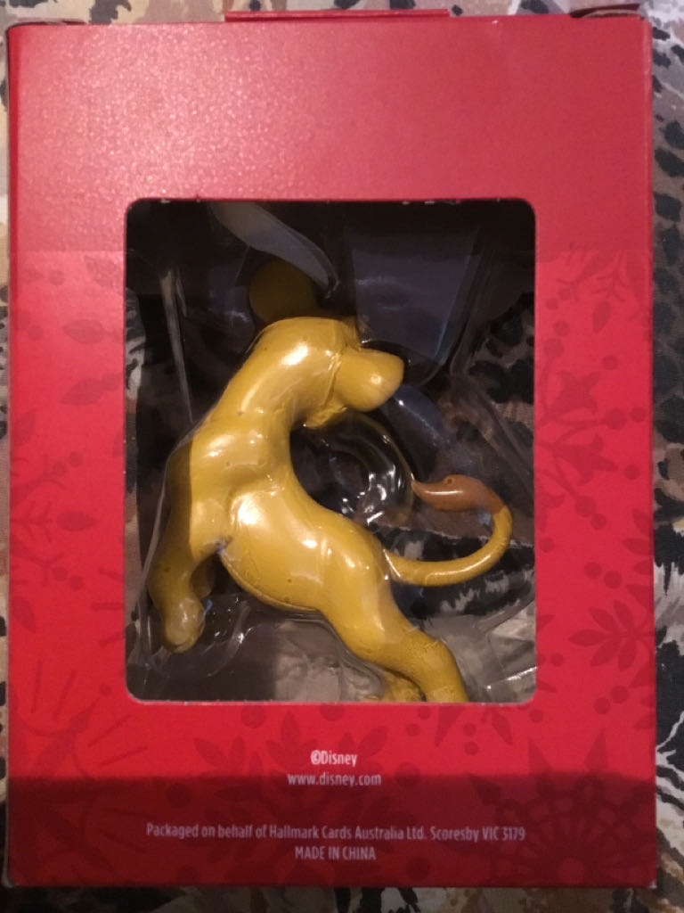 Simba - Disney The Lion King ornament collectible [Barcode 9355693007371] - Main Image 2