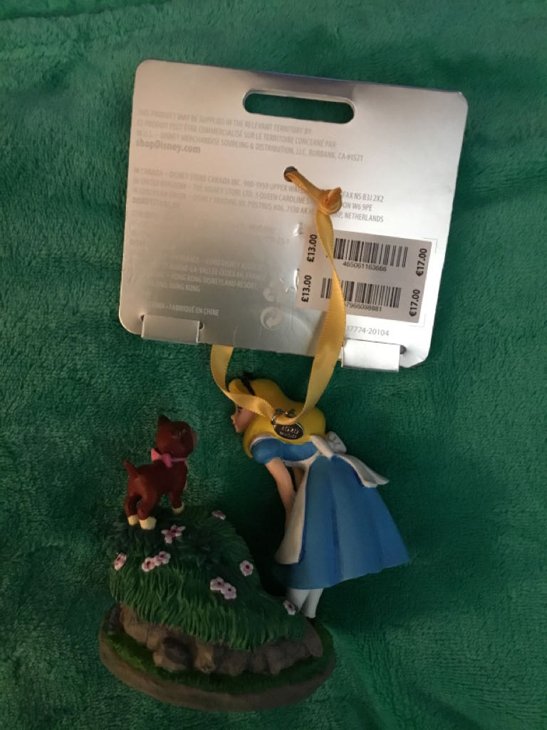 Alice In Wonderland - Disney Alice In Wonderland ornament collectible [Barcode 5057966098881] - Main Image 2