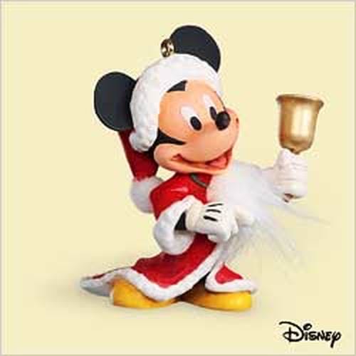 Ringing In Christmas - Disney Mickey Mouse (Mickey Mouse) ornament collectible - Main Image 2
