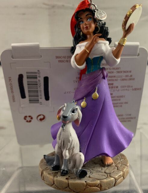 Esmeralda And Djali Sketchbook - Disney The Hunchback Of Notre Dame (Disney Hunchback of Notre Dame) ornament collectible - Main Image 2
