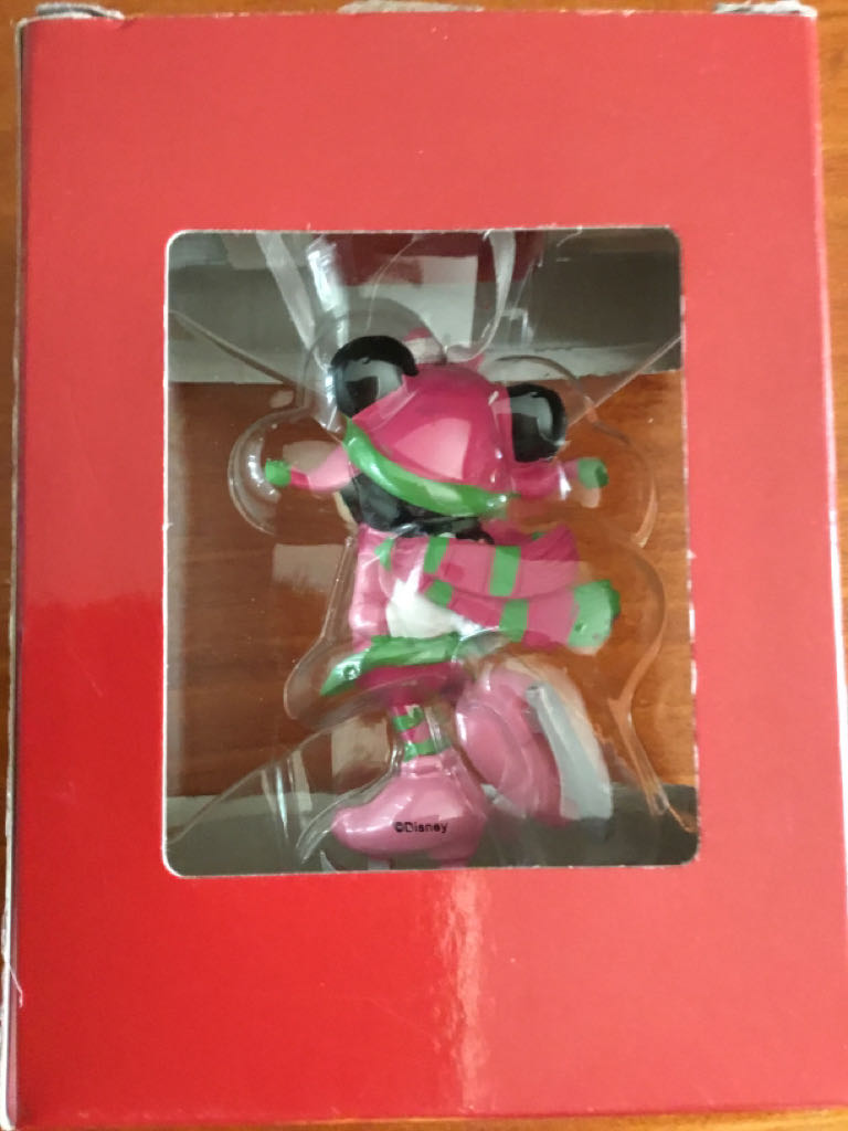 Minnie Mouse Ice Skating - Disney Minnie Mouse ornament collectible [Barcode 9300728917484] - Main Image 2