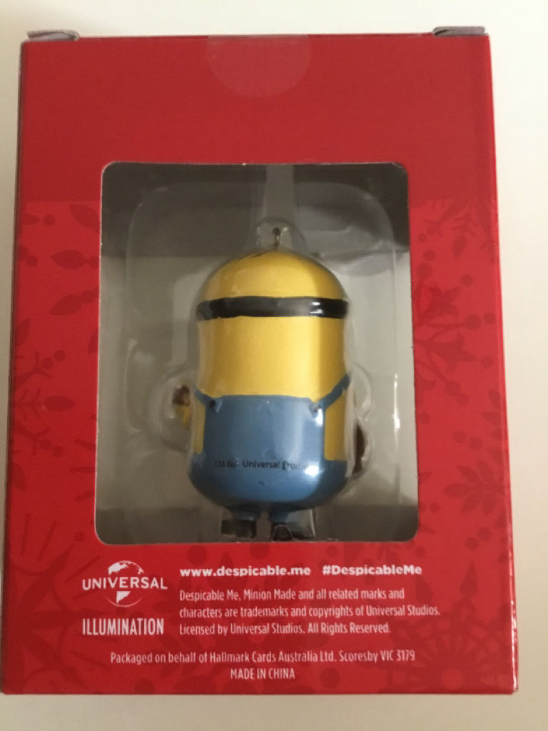 Despicable Me Stewart In Red And White Scarf - Despicable Me (Despicable Me - Minions) ornament collectible [Barcode 9300728976344] - Main Image 2