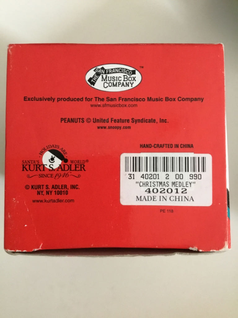 Peanuts Snoopy 50th Anniversary - Peanuts (Snoopy) ornament collectible - Main Image 2