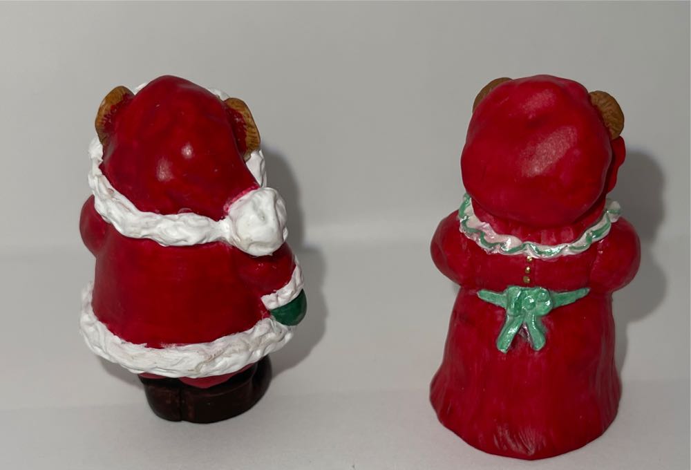 Merry Miniatures Mr And Mrs Claus - Merry Miniatures (Santa, Mrs Claus, Bear) ornament collectible [Barcode 015012307993] - Main Image 4