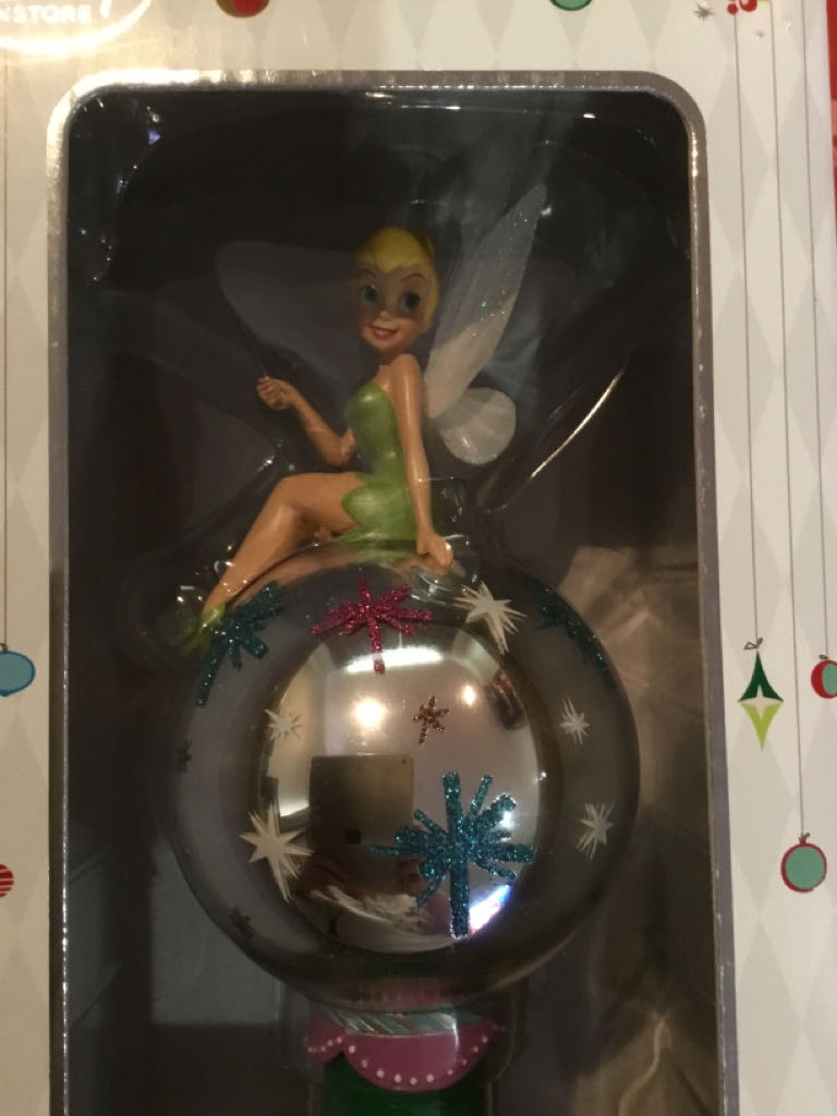 Tinkerbell Tree Topper - Disney Peter Pan ornament collectible [Barcode 464348251836] - Main Image 2