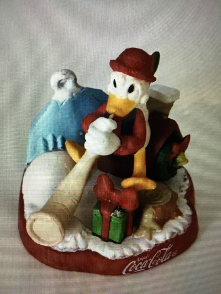Coca Cola Donald Duck - Coca Cola ornament collectible - Main Image 1