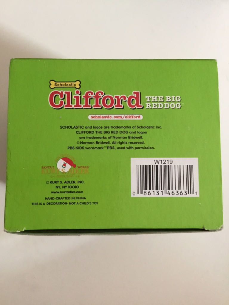 Clifford The Big Red Dog - Clifford The Big Red Dog (Bobble Head) ornament collectible [Barcode 086131463631] - Main Image 2