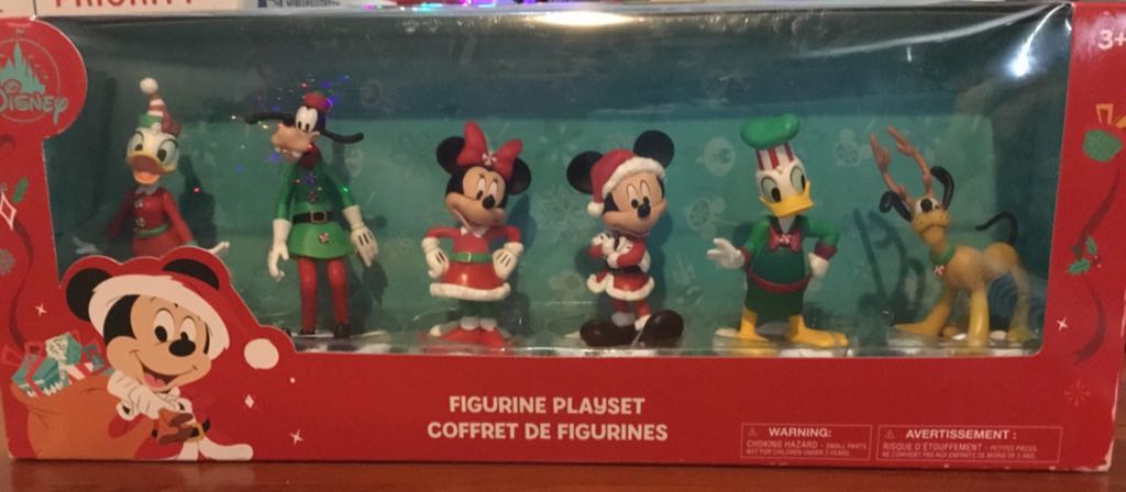 Mickey And Friends Christmas Figurine Set - Disney Mickey and Friends ornament collectible [Barcode 460061517440] - Main Image 2