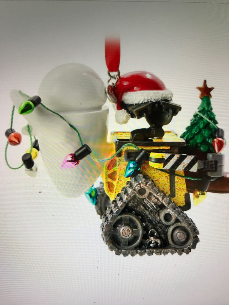 Wall-E & Eve Holiday - Disney Pixar Wall-E ornament collectible [Barcode 465061160368] - Main Image 2