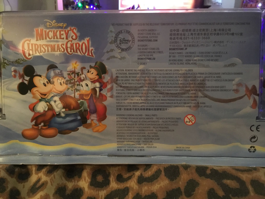 Disney Mickey’s Christmas Carol - Disney Mickey’s Christmas Carol ornament collectible - Main Image 2