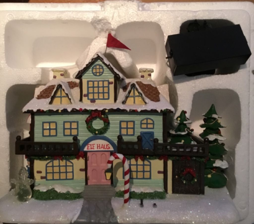 Elf Dormitory - Rudolph Christmas Town Village (Hawthorne Village) ornament collectible - Main Image 1