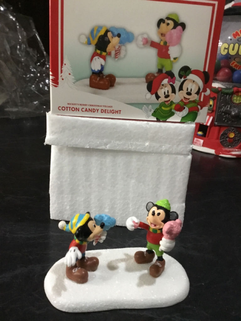 Cotton Candy Delight - Mickey’s Merry Christmas Village (6001193) ornament collectible [Barcode 028399194964] - Main Image 2