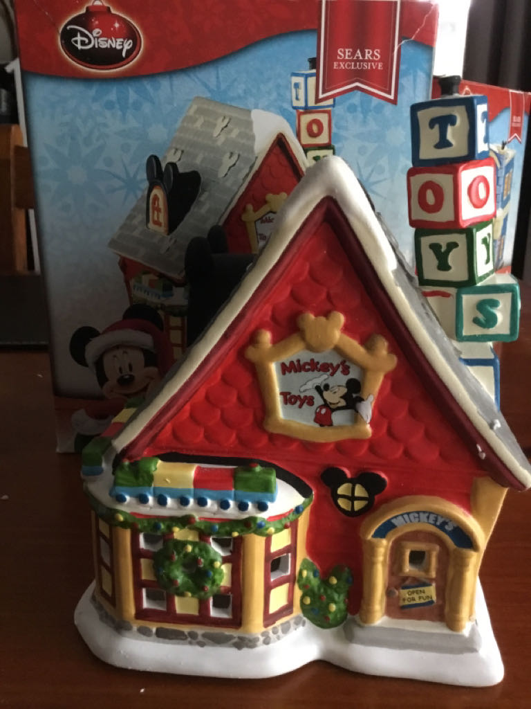 Mickey’s Toy Store - Mickey’s Merry Christmas Village (Disney) ornament collectible [Barcode 045544828482] - Main Image 2