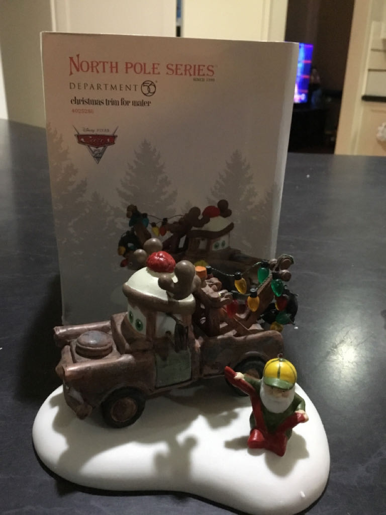 Christmas Trim For Mater - North pole series (Cars) ornament collectible [Barcode 045544423571] - Main Image 2