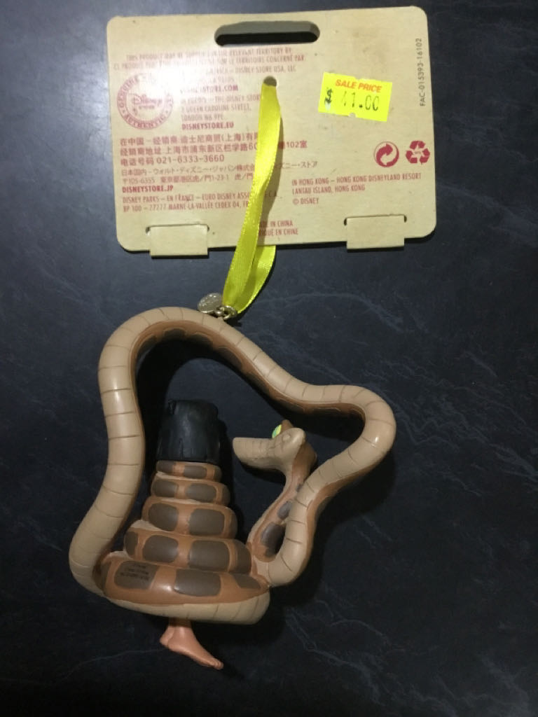 Mowgli And Kaa - Disney Jungle Book (Fairytale Moments) ornament collectible [Barcode 465060677591] - Main Image 2