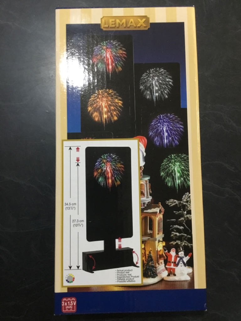74256 Multi Colour Fireworks - Lemax General Products (Village Accessories) ornament collectible [Barcode 728162742568] - Main Image 2