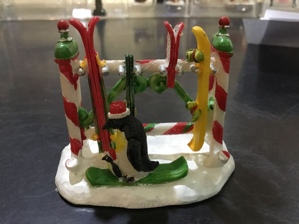 North Pole Ski Rack - Lemax Holidays & Seasons (Figurines) ornament collectible [Barcode 728162622396] - Main Image 2